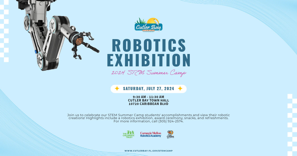 Robotics Exhibition (STEM Program) | Town of Cutler Bay Florida