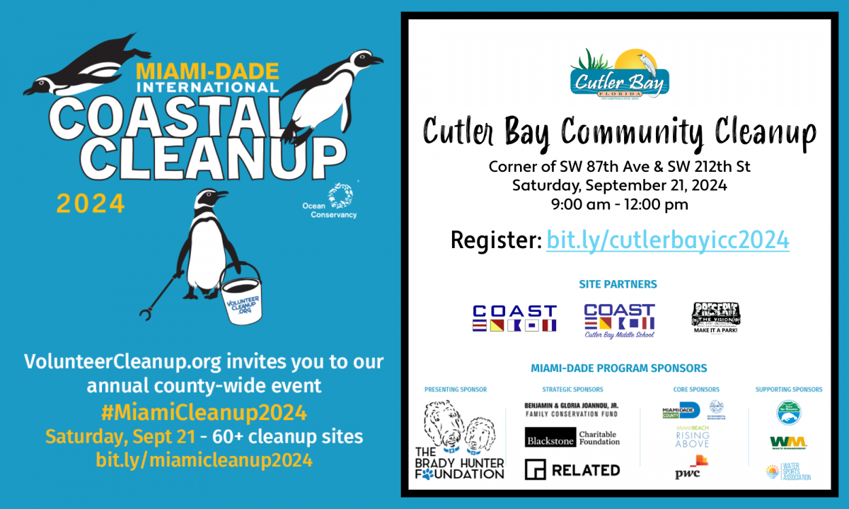 Cutler Bay Coastal Cleanup 2024