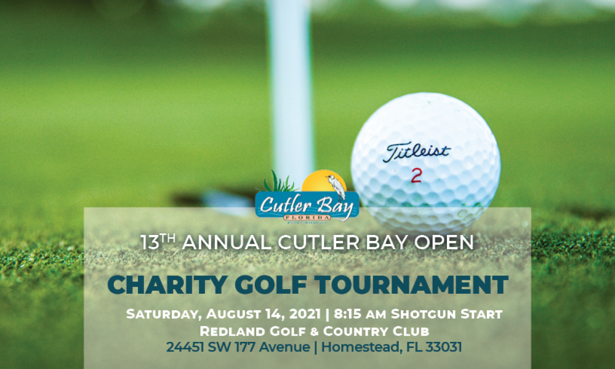 13th Annual Cutler Bay Open Charity Golf Tournament Town of Cutler