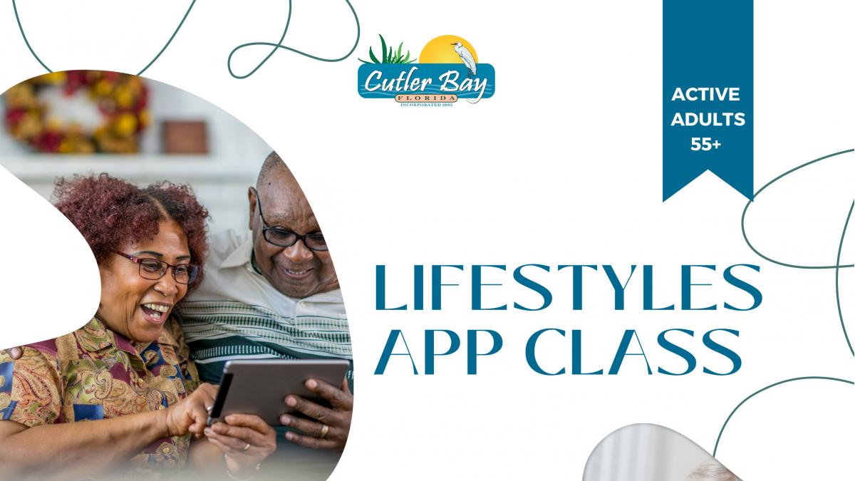 Active Adults Lifestyle App Class Series Flyer