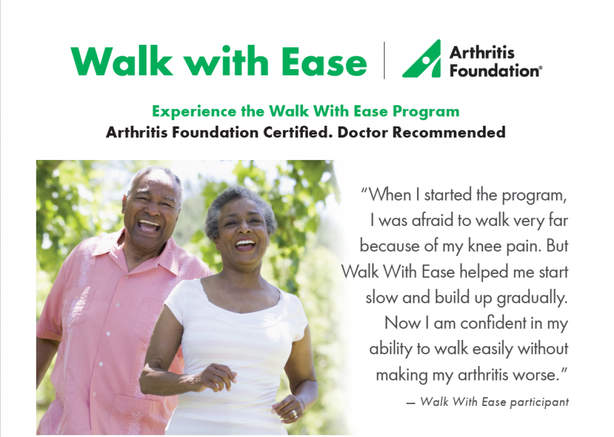 Active Adults Walk With Ease Program. 