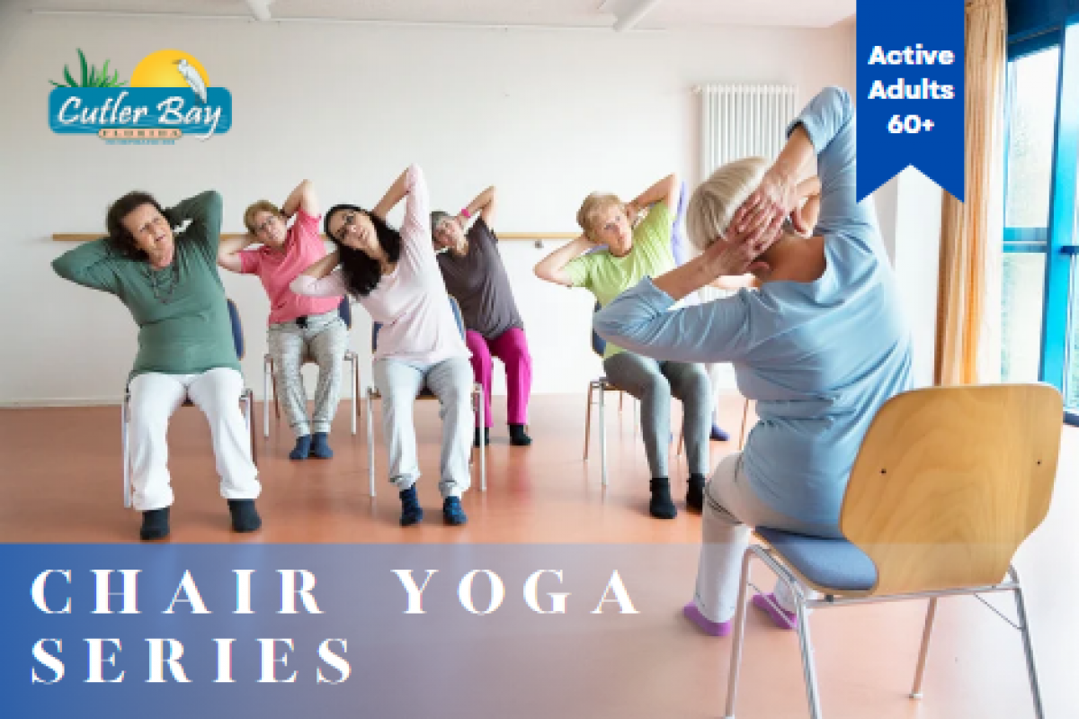 Active Adults Chair Yoga. 